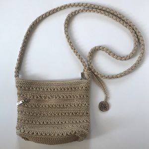 The Sak Originals Crochet Crossbody Mini Natural